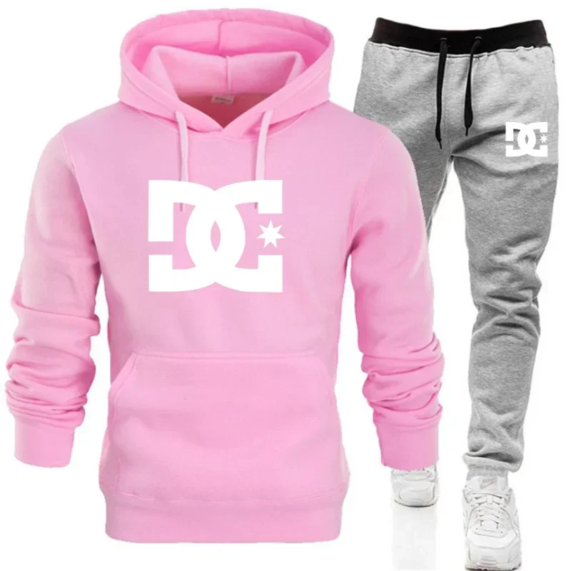 Outdoor Sportswear - Set Hoodie Pullover dan Celana Kasual