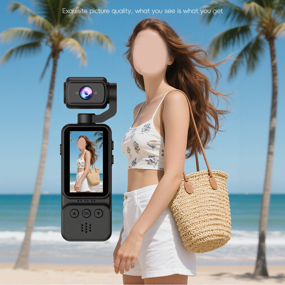 Outdoor Sport Camera - Perekam Vlogging Genggam 4K WiFi HD