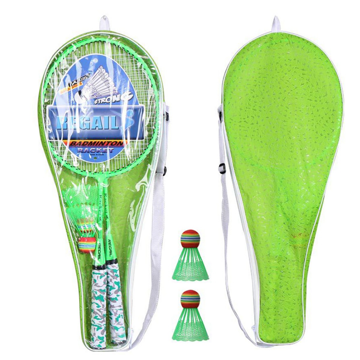 Indoor Sport And Outdoor Sports - A89E-Raket Bulu Tangkis untuk Anak-anak, Set
