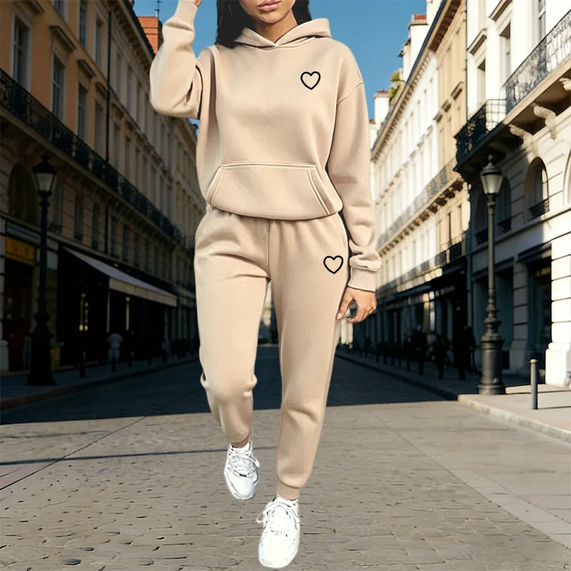 Setelan Olahraga Wanita, Hoodi - Outdoor Sports Outfit ulasan dan harga