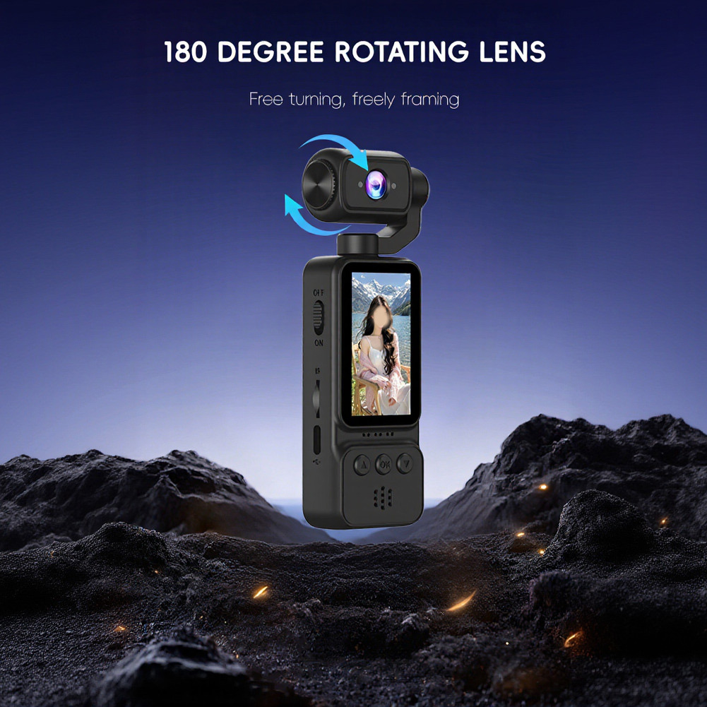 Perekam Vlogging Genggam 4K Wi - Outdoor Sport Camera ulasan dan harga