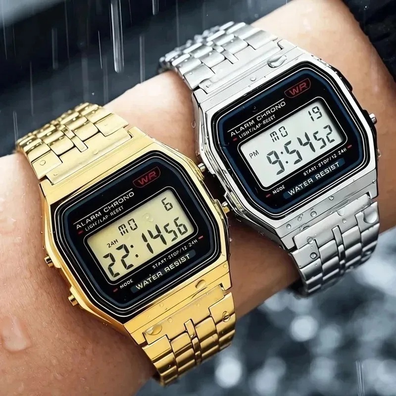 F91W Jam Tangan Tahan Air Retr - Outdoor Sport Watch ulasan dan harga