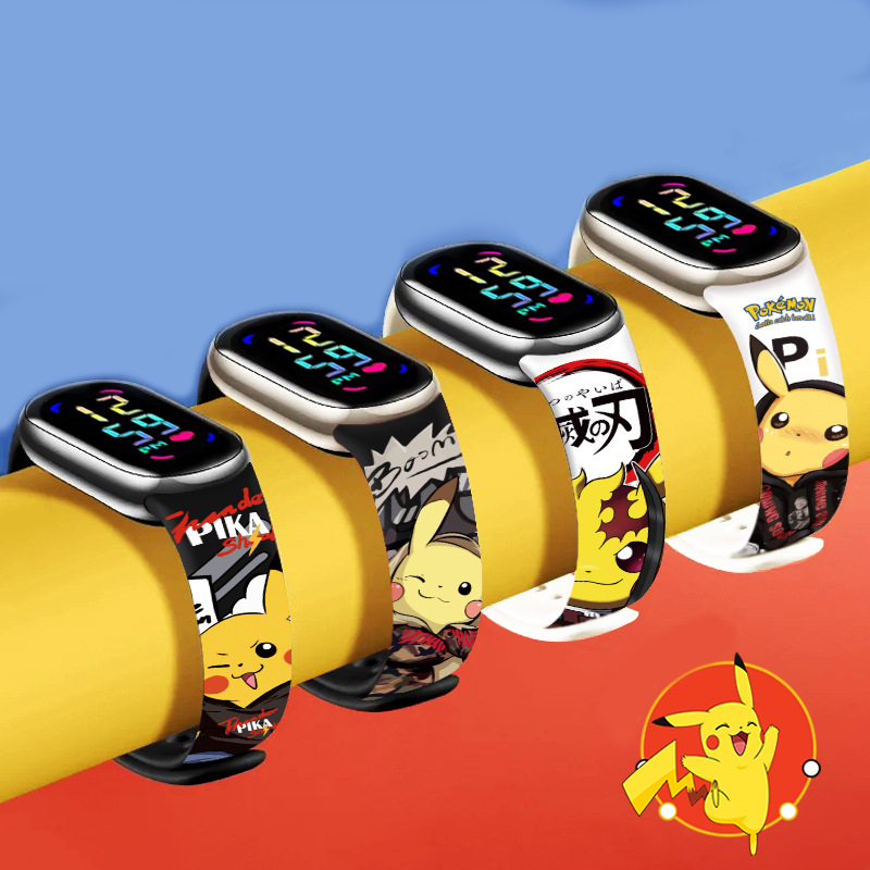 Jam Tangan LED Pikachu Anak-an - Outdoor Sport Watch ulasan dan harga