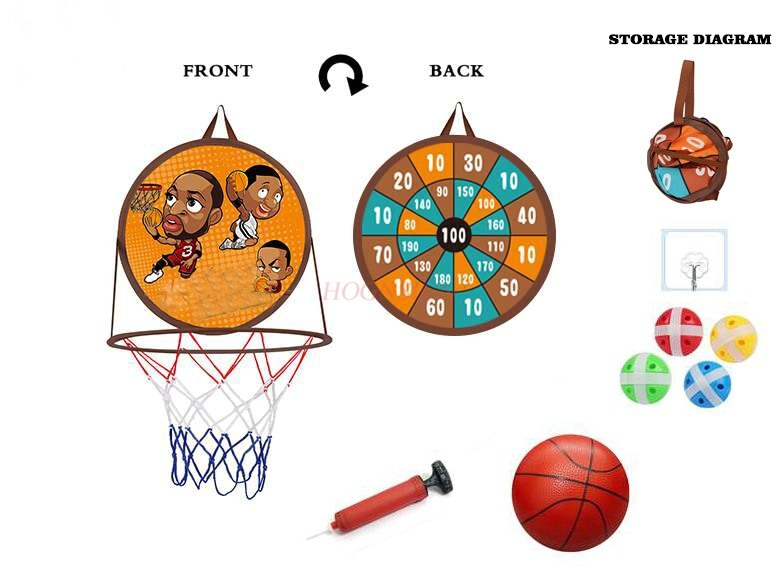Rak basket lipat anak-anak yan - Indoor Sport And Outdoor Sports ulasan dan harga