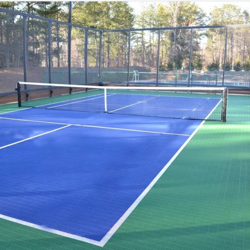Garansi panjang PP picleball u - Outdoor Sport Court Tiles ulasan dan harga