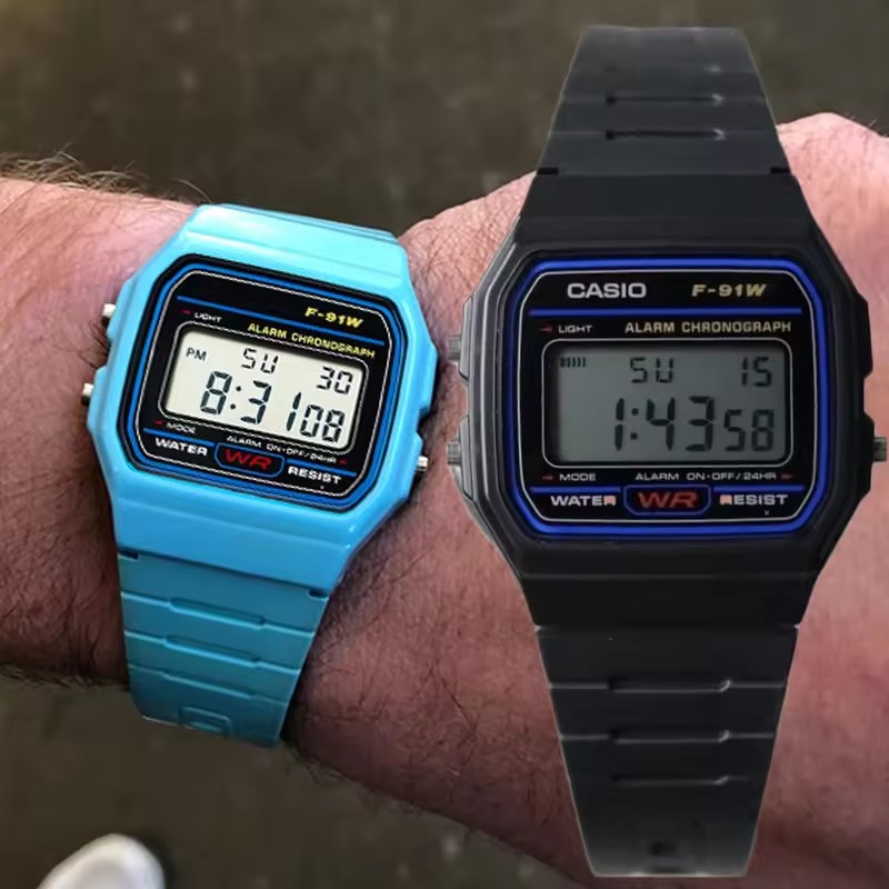 Jam Tangan Elektronik LED F-91 - Outdoor Sport Watch ulasan dan harga